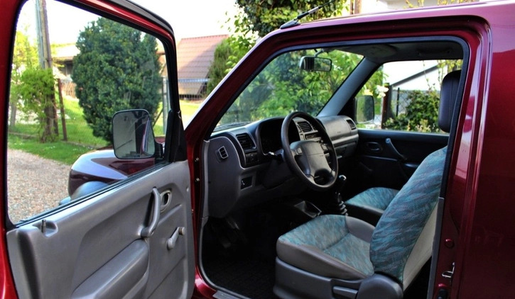Suzuki Jimny cena 13900 przebieg: 153202, rok produkcji 1999 z Łęczna małe 92